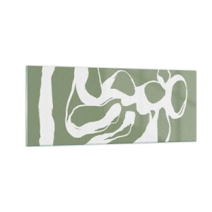 Quadro su vetro - Il richiamo dello spazio - 100x40 cm