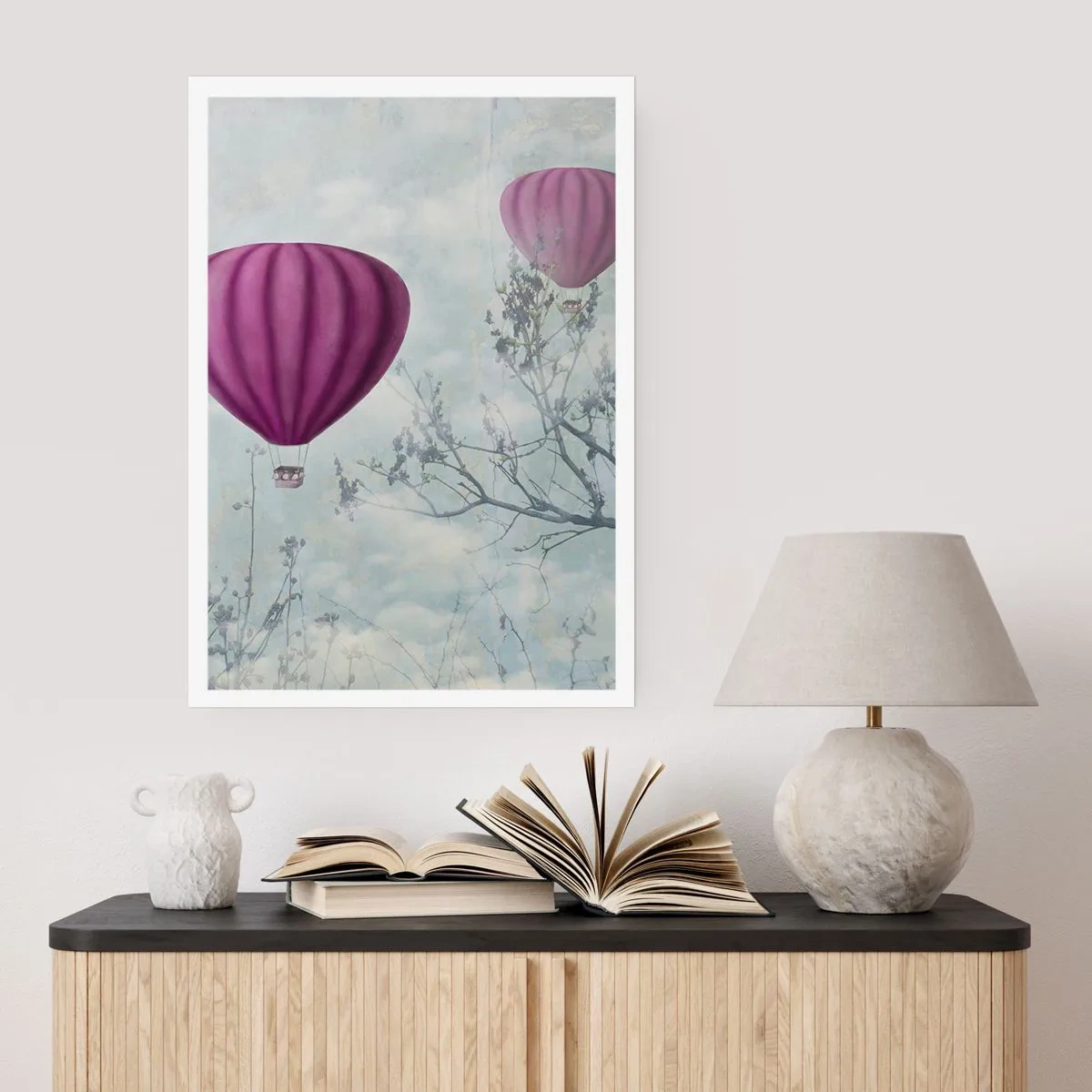 Poster - Come navi nel cielo - 30x40 cm