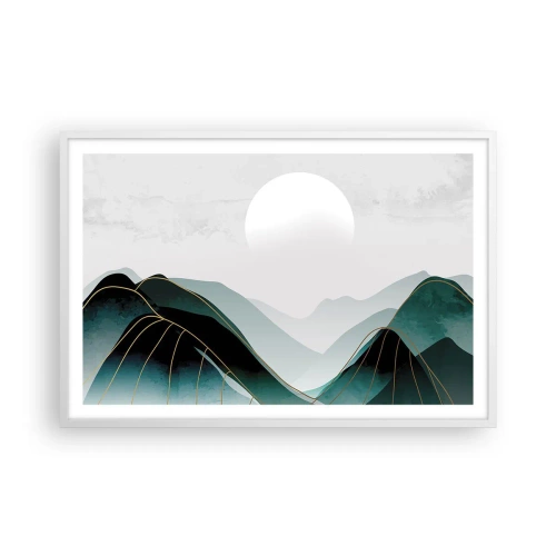 Poster in cornice bianca - In tutta la maestà - 91x61 cm