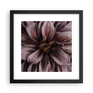 Poster in cornice nera - Cuore d'aprile - 30x30 cm