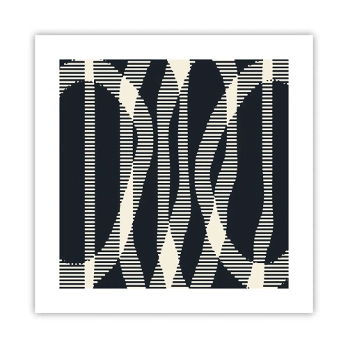 Poster - Tentativo di rompere l'oscurità - 40x40 cm