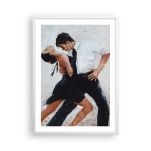 Poster in cornice bianca - Il tango dei miei sogni - 50x70 cm
