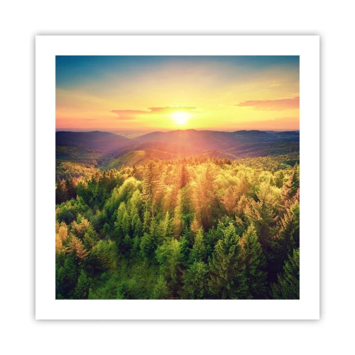 Poster - Vette e cime - 50x50 cm