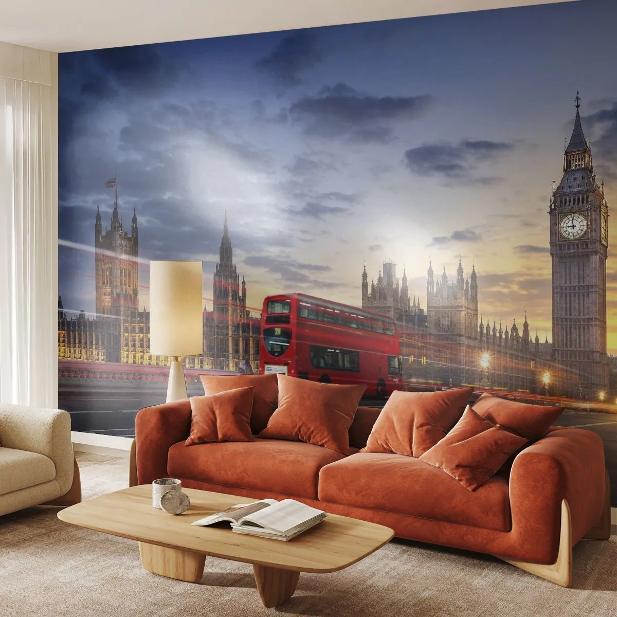 Fotomurali Premium Canvas - Segni particolari - Città, Londra, Architettura - 150x105 cm