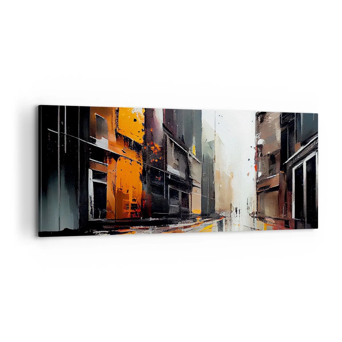 Quadro su tela - Stampe su Tela - Un giorno di pioggia - 100x40 cm
