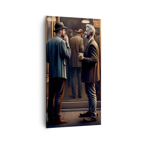 Quadro su tela - Stampe su Tela - Il buon momento della giornata - 55x100 cm