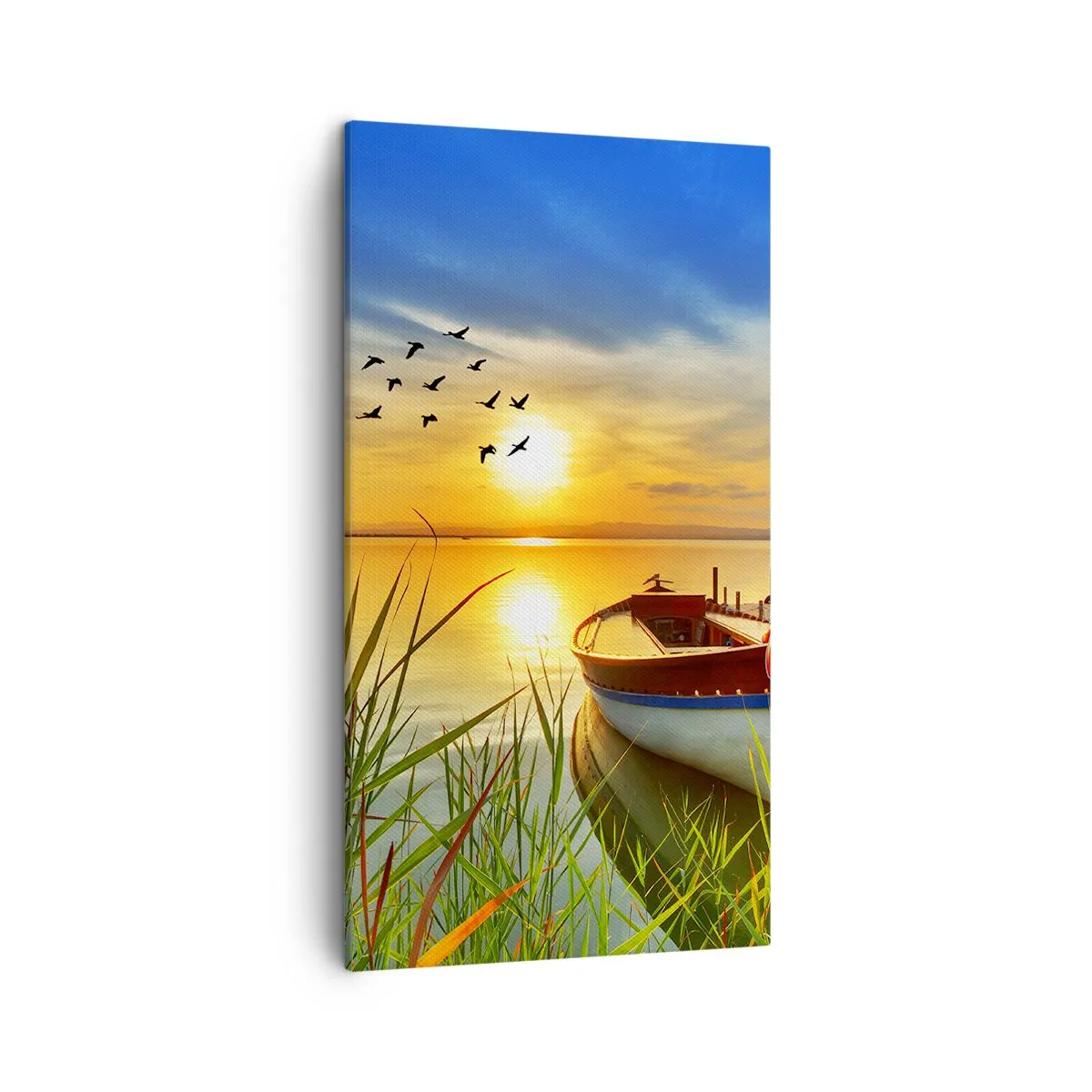 Quadro su tela - Stampe su Tela - I cormorano volano già via - 45x80 cm