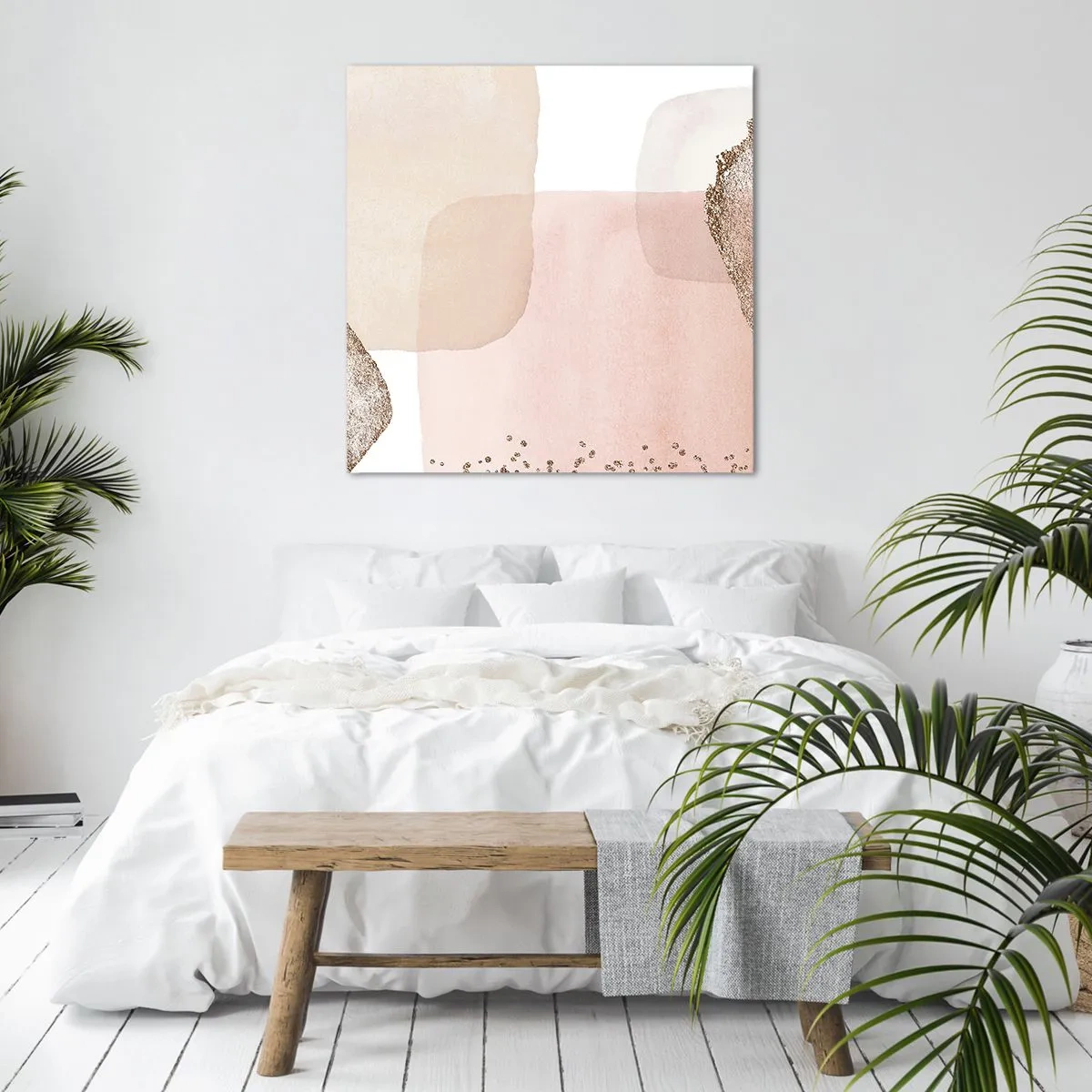 Quadro su tela - Stampe su Tela - Incontro attraverso il colore - 70x70 cm