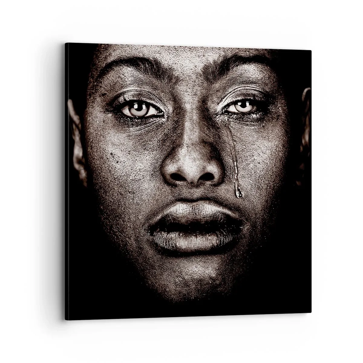 Quadro su tela - Stampe su Tela - Un'unica lacrima - 70x70 cm