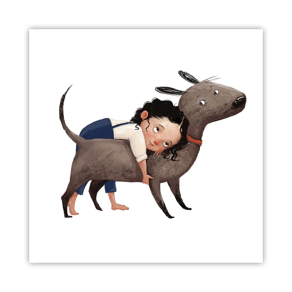 Poster - I migliori amici - 50x50 cm