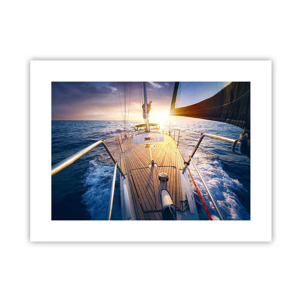 Poster - Correndo sulle onde - 40x30 cm