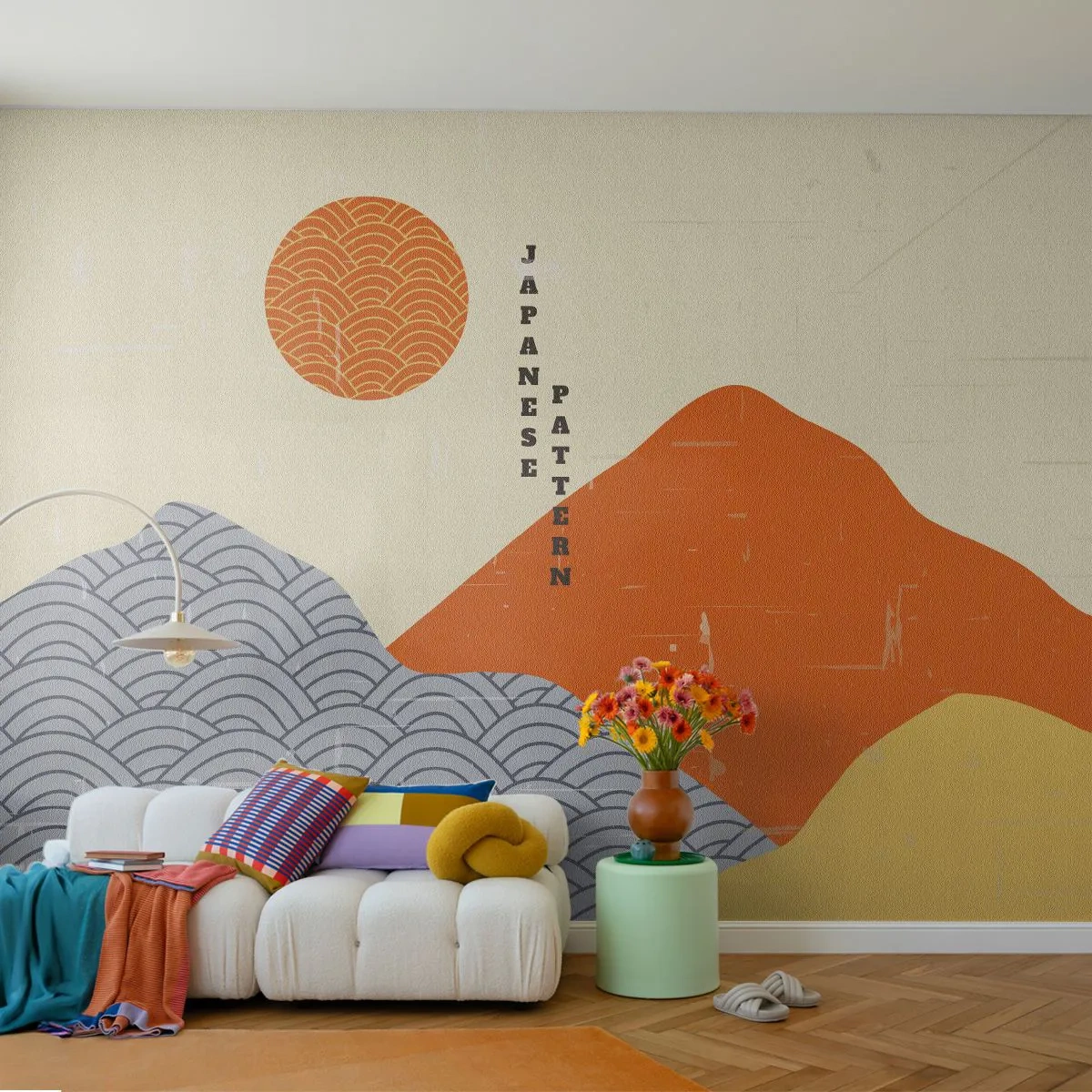 Fotomurali Premium Sand - Spirito giapponese - asiatico, giapponese, Paesaggio - 250x175 cm