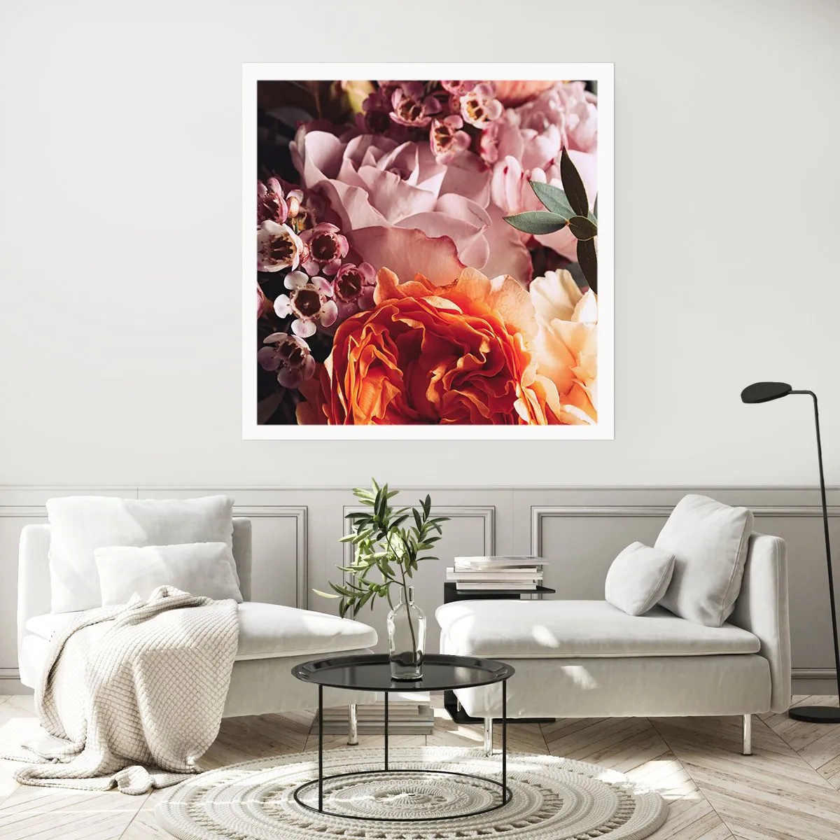 Poster - Avvolti dalla bellezza - 60x60 cm