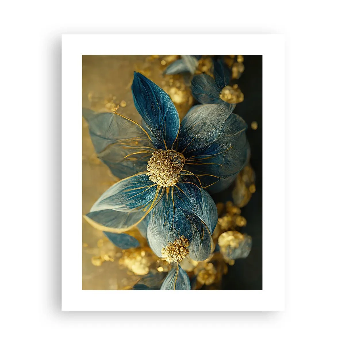 Poster - Fiorire d'oro - 40x50 cm