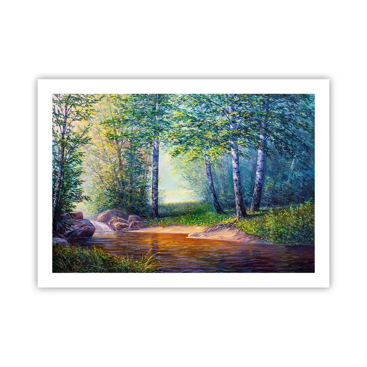 Poster - Scena di beatitudine - 70x50 cm