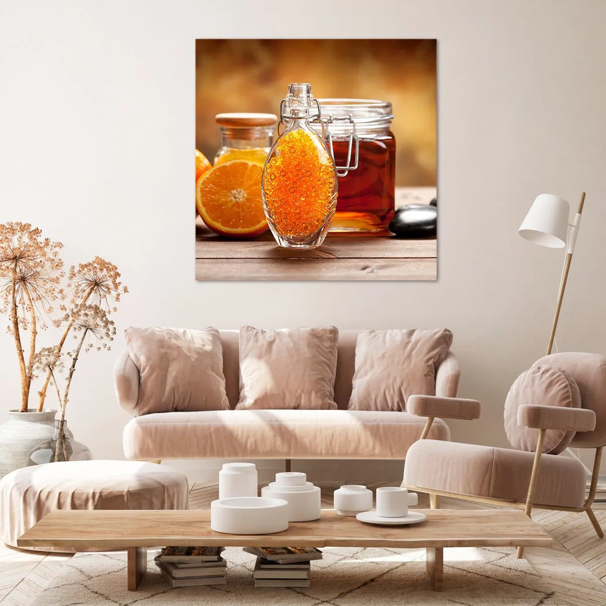Quadro su tela - Stampe su Tela - Il gusto e l'aroma del sole - 60x60 cm