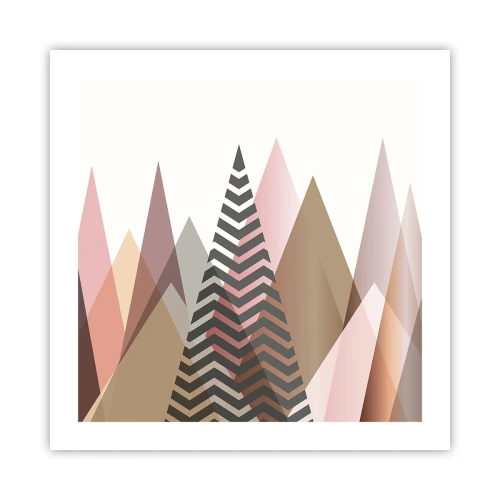 Poster - Vista piramidale - 50x50 cm