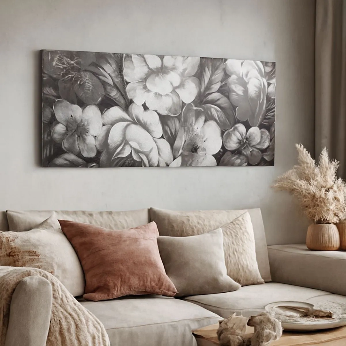Quadro su tela - Stampe su Tela - Belli anche in grigio - 100x40 cm