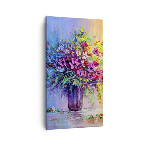 Quadro su tela - Stampe su Tela - Dono di un prato estivo - 45x80 cm