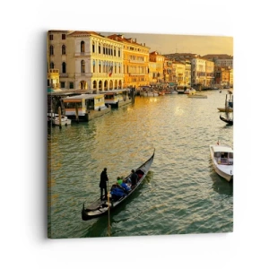 Quadro su tela - Stampe su Tela - Sul lato assolato della strada - 30x30 cm