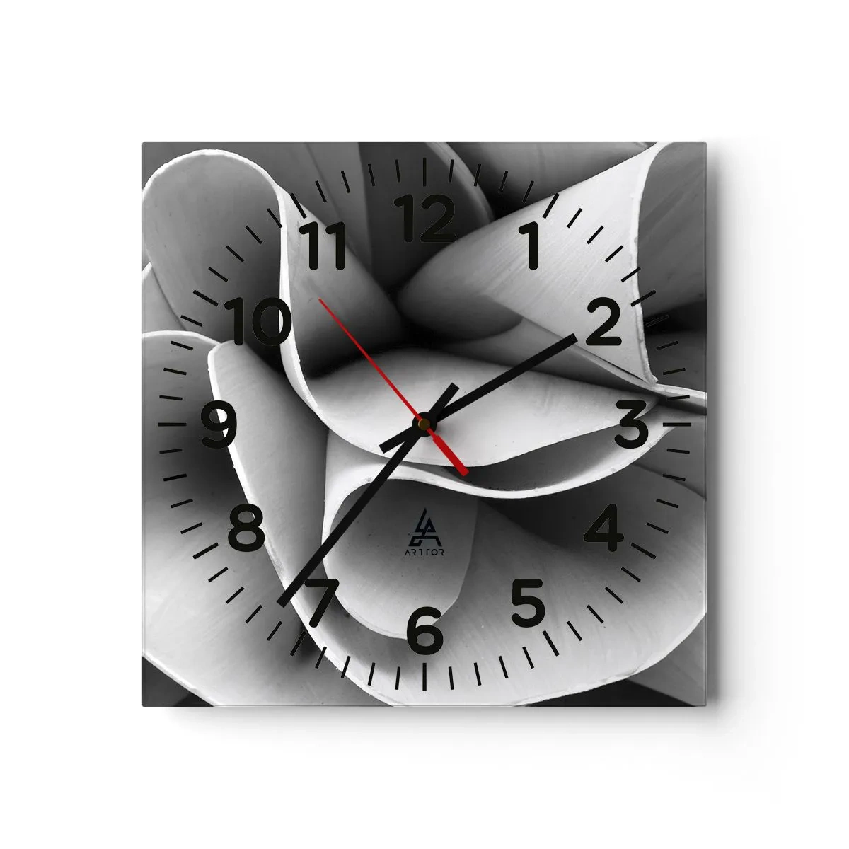 Orologio da parete - Orologio in Vetro - Avviene nello spazio - 30x30 cm