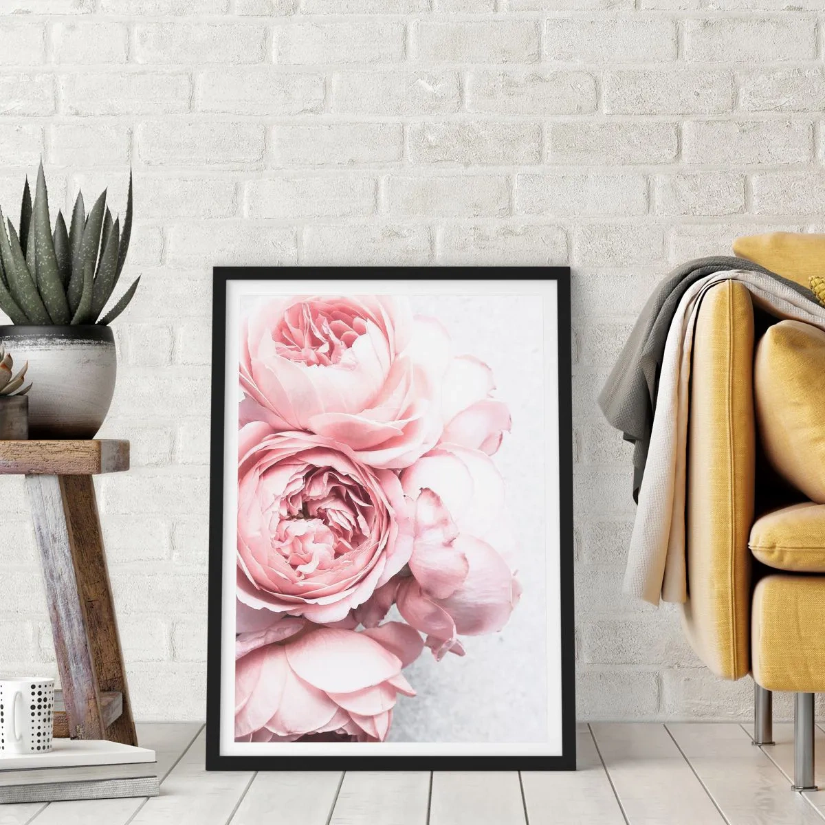 Poster in cornice nera - Per i romantici - 61x91 cm