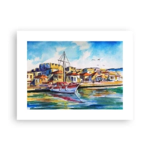 Poster - Un colorato pomeriggio - 40x30 cm