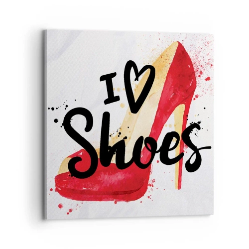 Quadro su tela - Stampe su Tela - Gli amori sono tanti - 70x70 cm