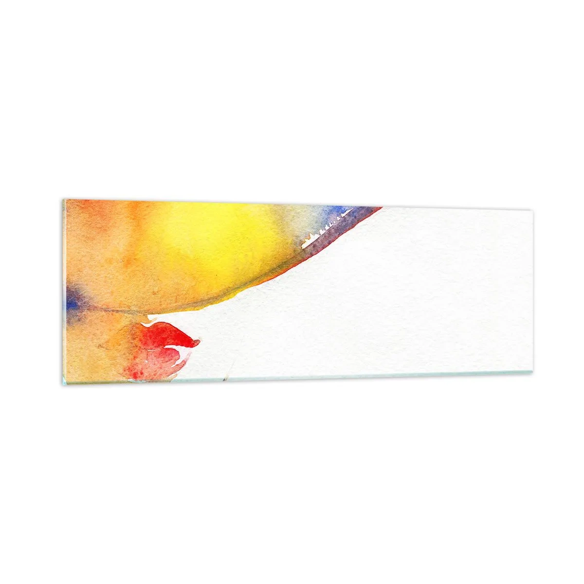 Quadro su vetro - Ritratto di donna - 90x30 cm