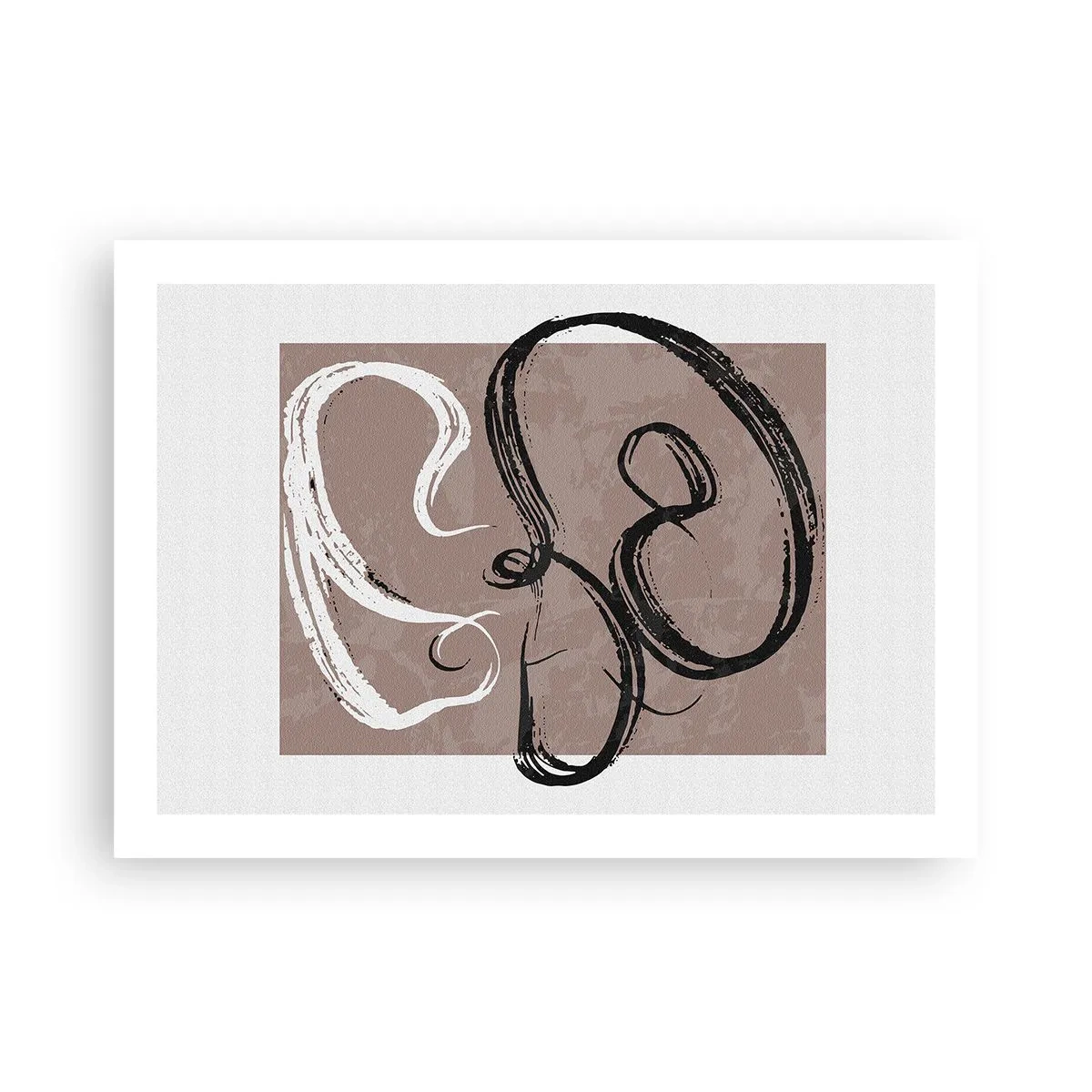 Poster - Composizione: alla ricerca della pienezza - 70x50 cm