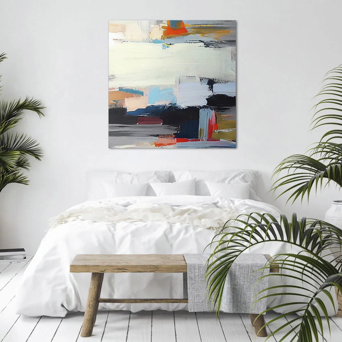 Quadro su tela - Stampe su Tela - C'è una logica? - 30x30 cm