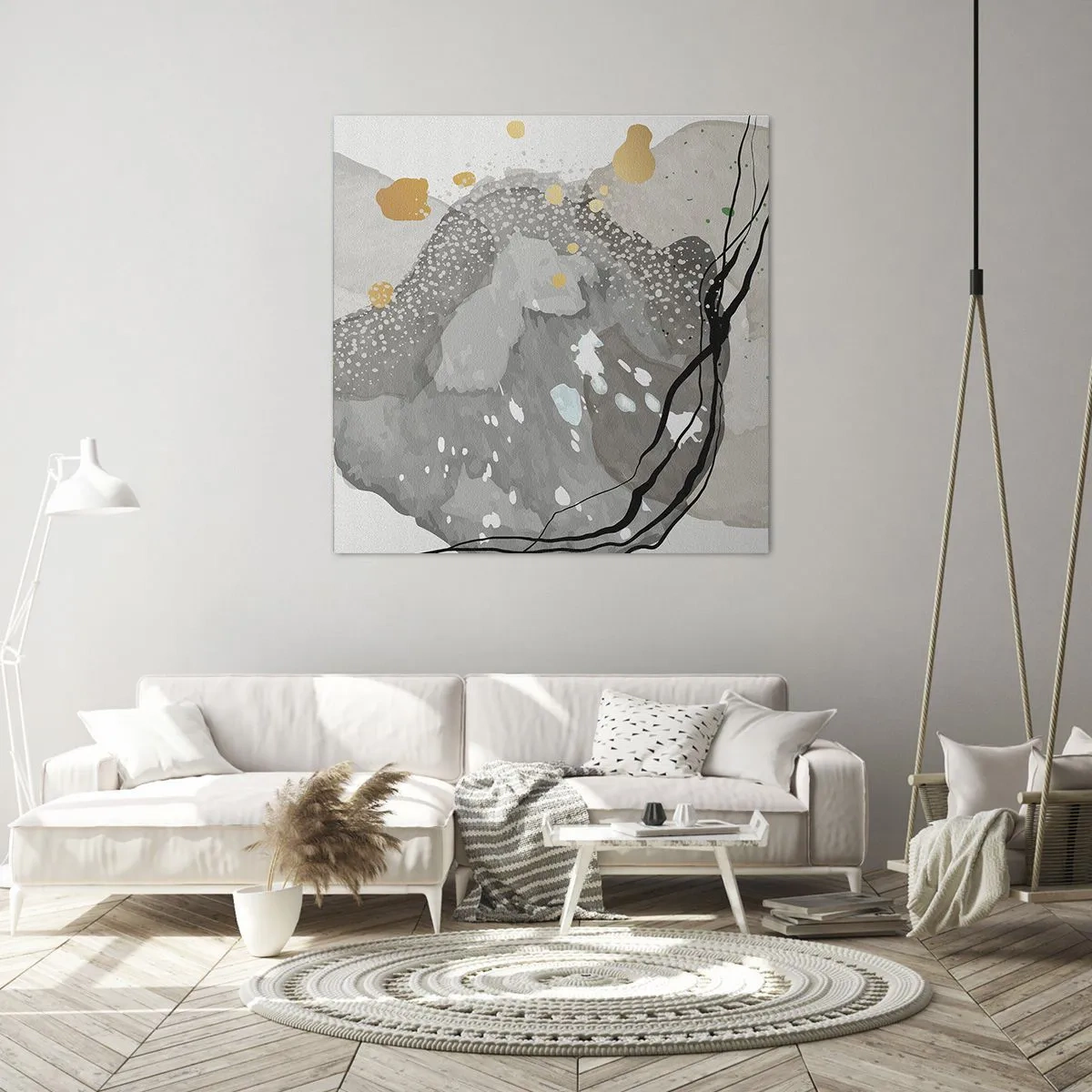 Quadro su tela - Stampe su Tela - Composizione organica - 40x40 cm