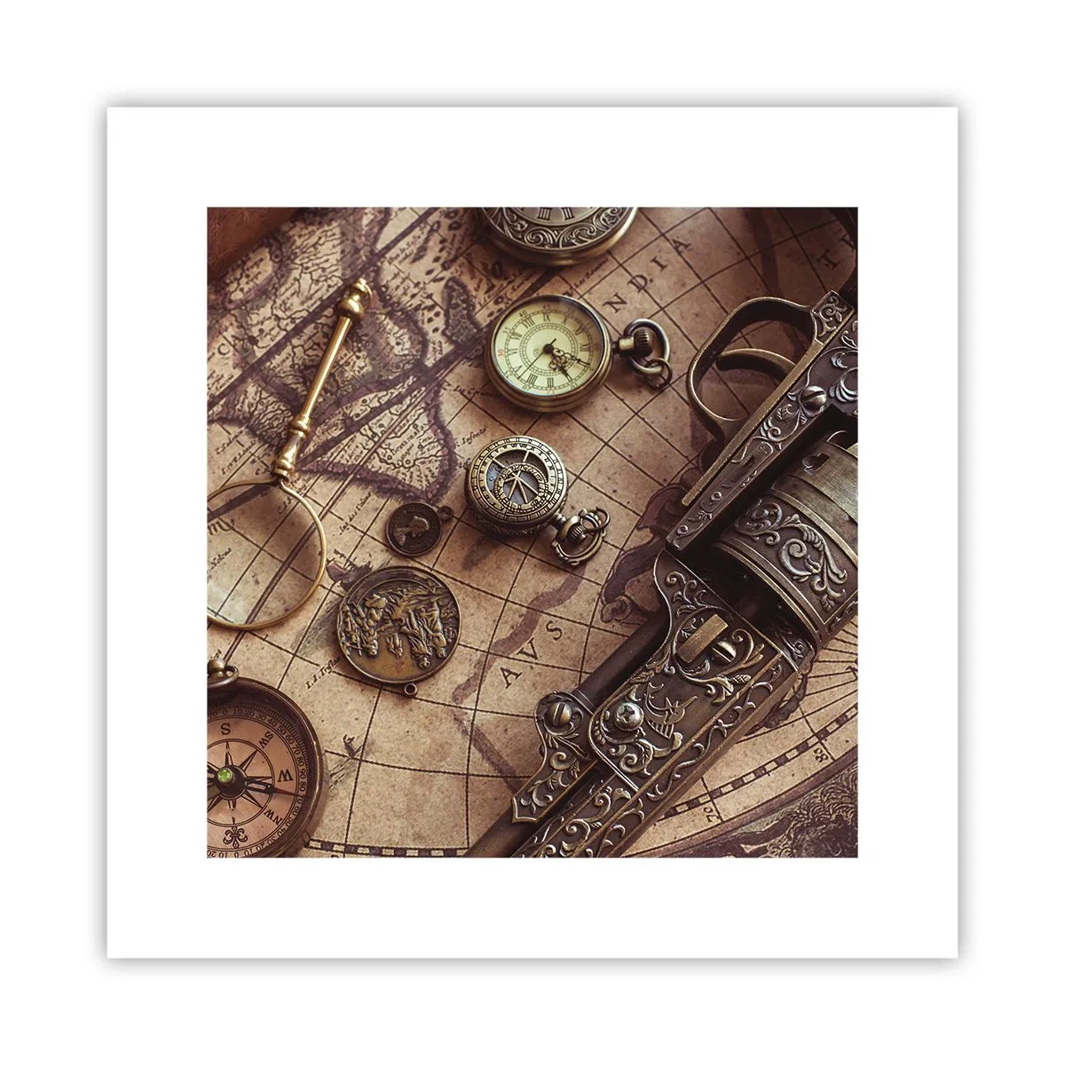 Poster - La natura chiama - 30x30 cm