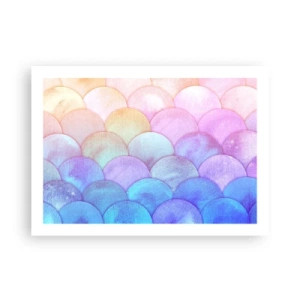 Poster - Scaglie perlate - 70x50 cm