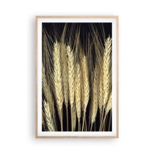 Poster in cornice rovere chiaro - Magia rustica - 61x91 cm