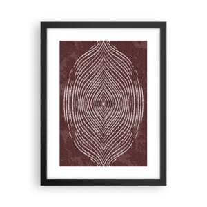 Poster in cornice nera - Lo spazio parlante - 30x40 cm