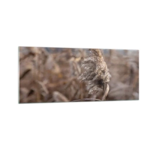 Quadro su vetro - è tempo di volare col vento - 100x40 cm