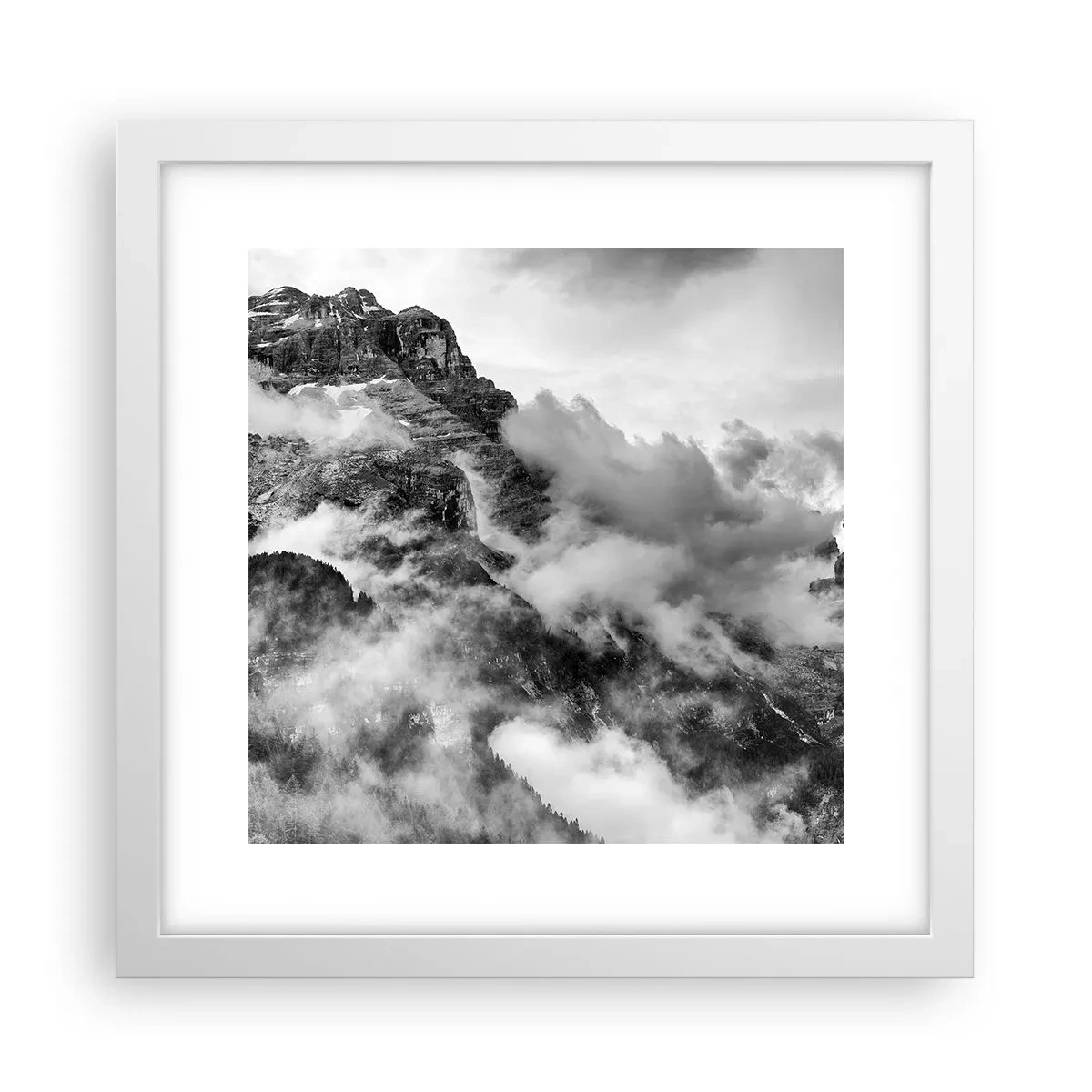 Poster in cornice bianca - Belli e terribili - 30x30 cm