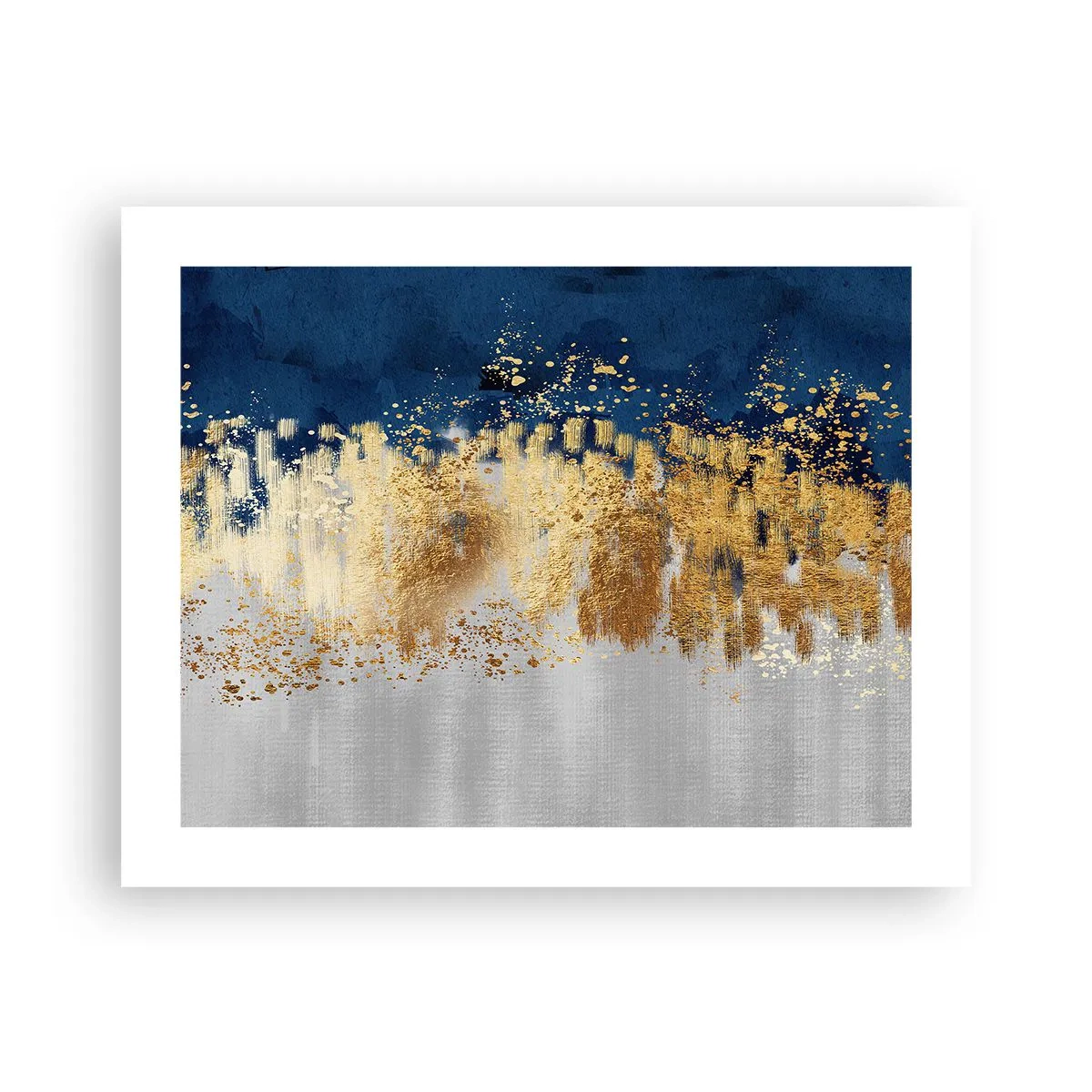 Poster - Composizione moderna con bagliore - 50x40 cm