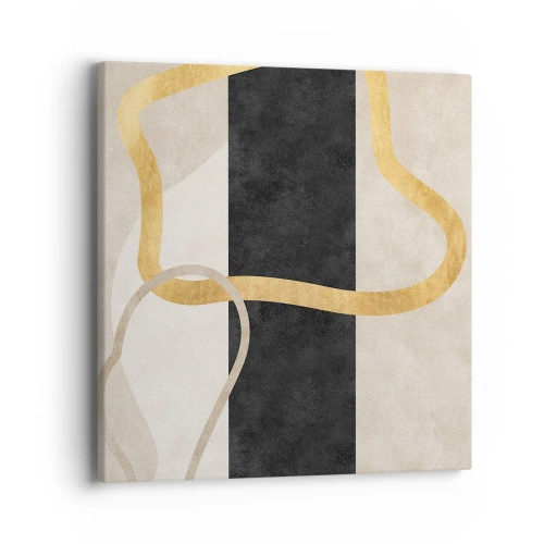 Quadro su tela - Stampe su Tela - Forme intrecciate - 40x40 cm