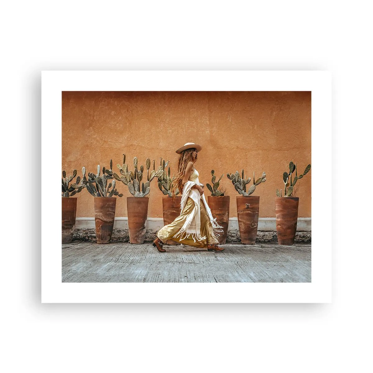 Poster - In stile hippy - 50x40 cm