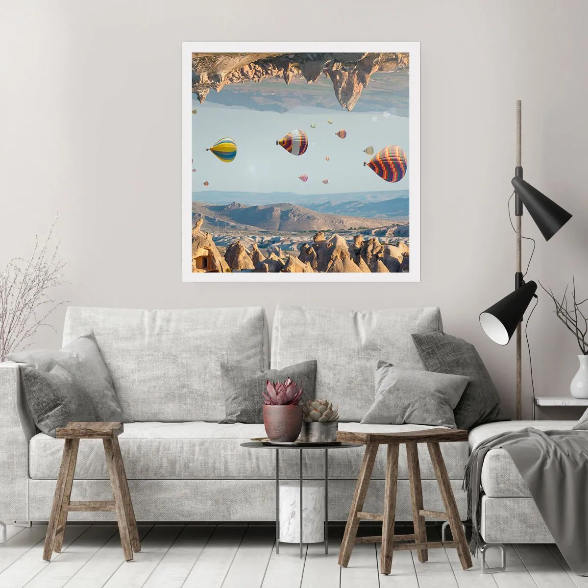 Poster - Qui tutto è possibile - 60x60 cm