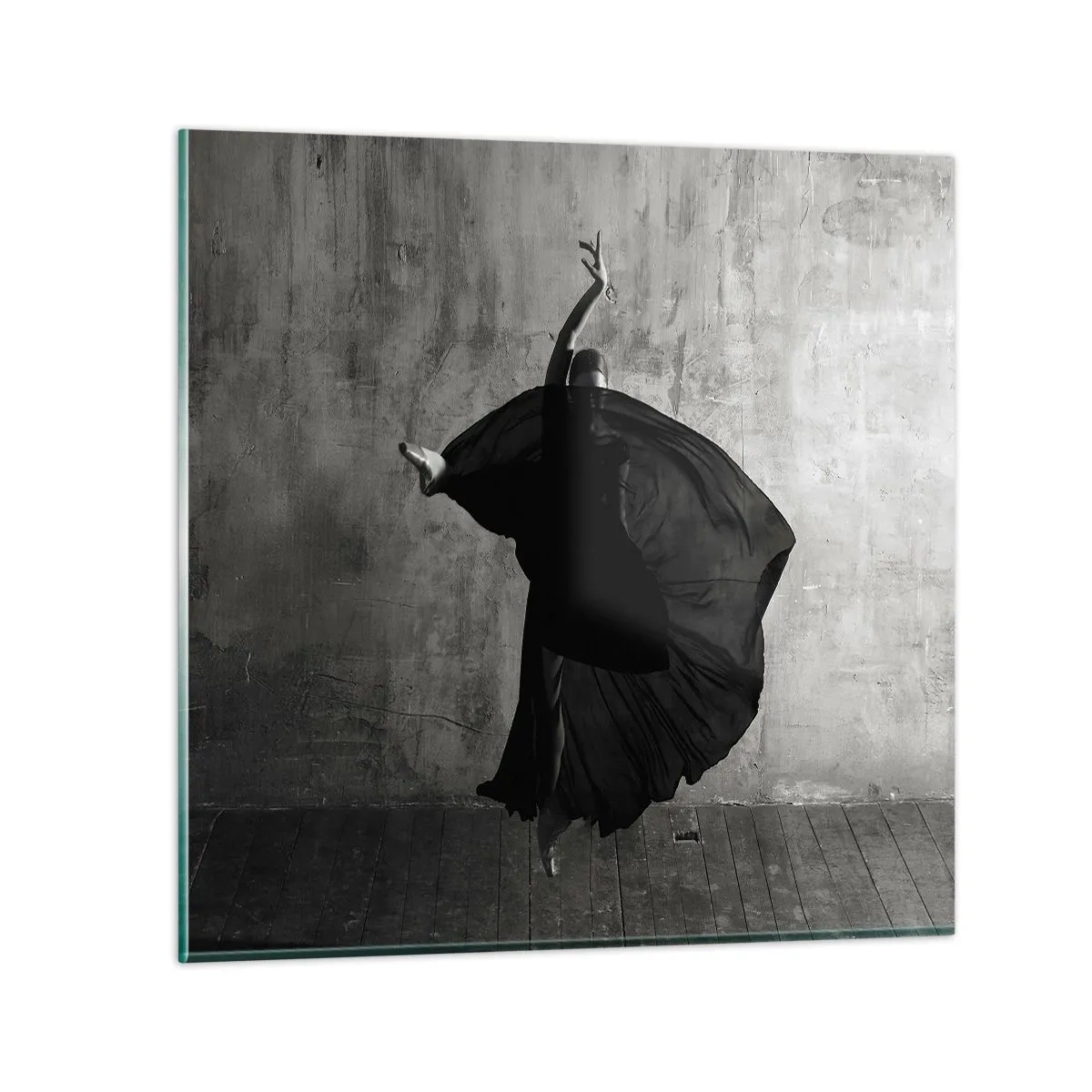 Quadro su vetro - Fasce piene di passione - 60x60 cm