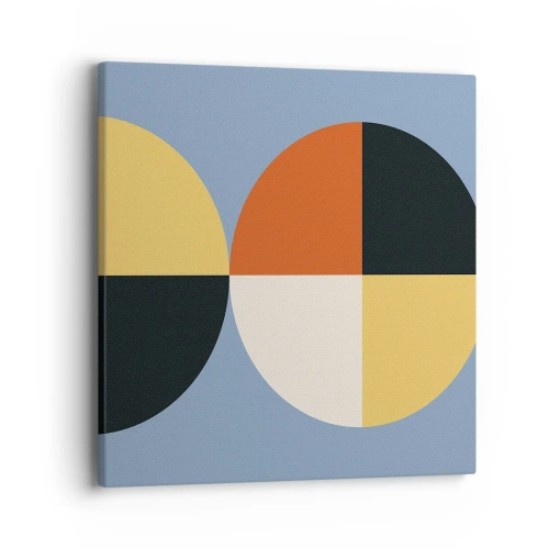 Quadro su tela - Stampe su Tela - Guarda e conta - 40x40 cm