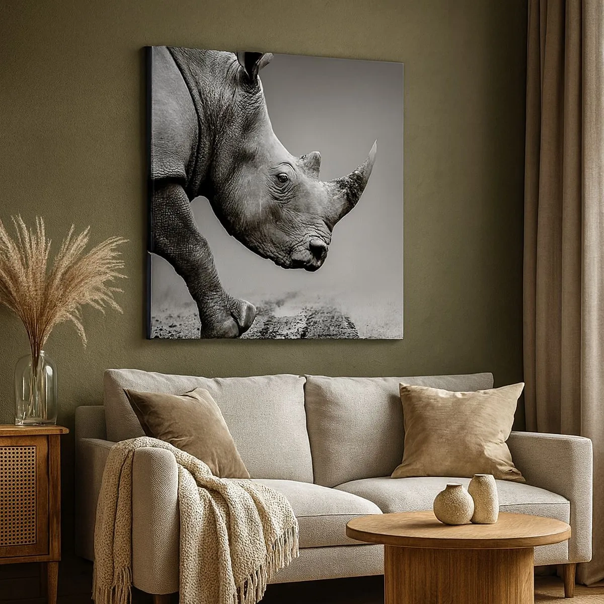 Quadro su tela - Stampe su Tela - Forza irrefrenabile - 30x30 cm