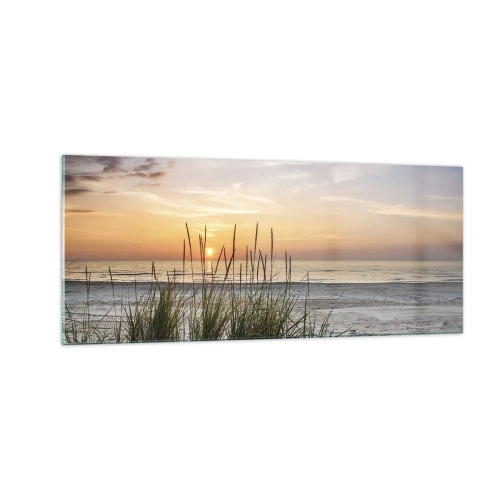 Quadro su vetro - Guarda, pensa, senti - 100x40 cm