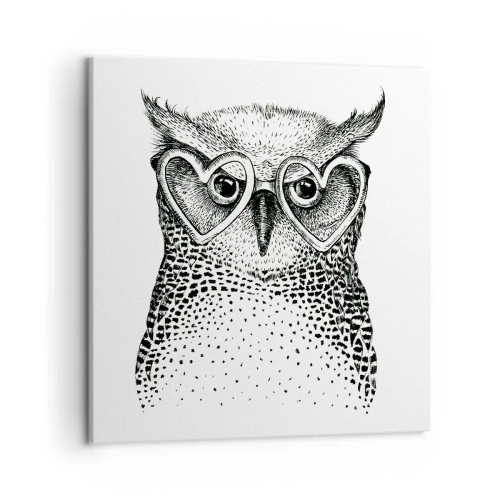 Quadro su tela - Stampe su Tela - Saggiamente e con amore - 50x50 cm