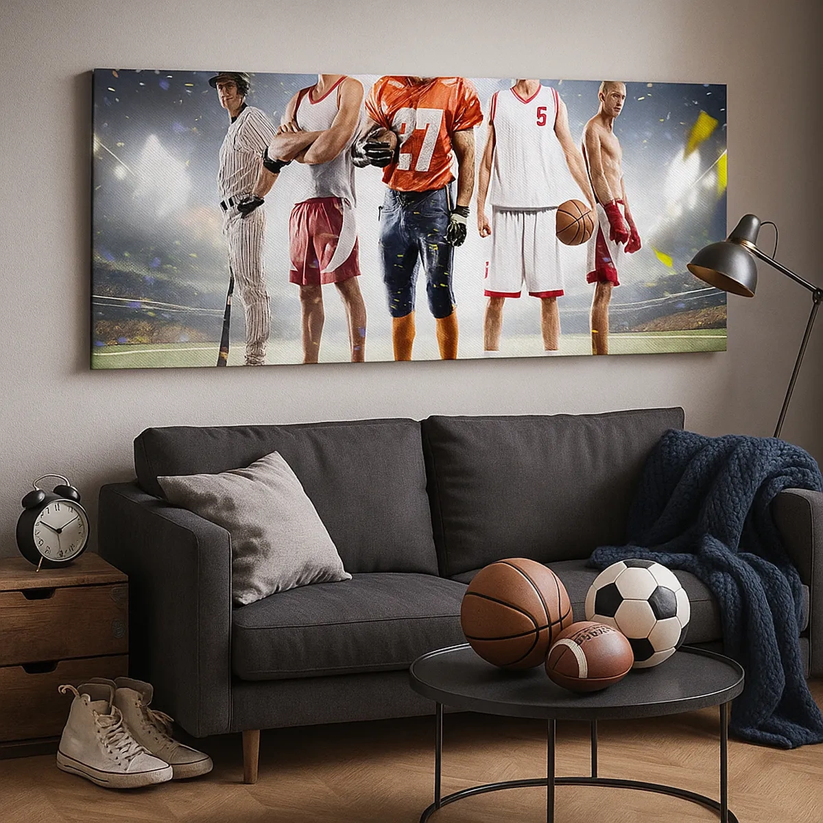 Quadro su tela - Stampe su Tela - I campi dei gladiatori - 30x30 cm