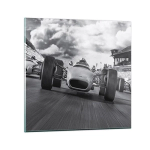 Quadro su vetro - C'è la forza! - 70x70 cm