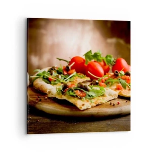 Quadro su tela - Stampe su Tela - Direttamente dal forno e dal giardino - 70x70 cm